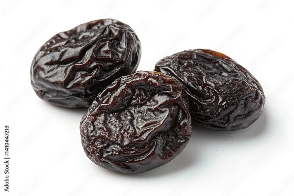 Dry Prunes Isolated on White Background
Dry Prunes Isolated on White Background