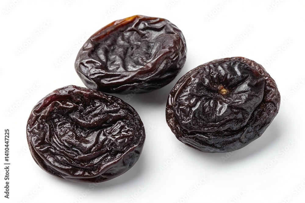 Dry Prunes Isolated on White Background
Dry Prunes Isolated on White Background