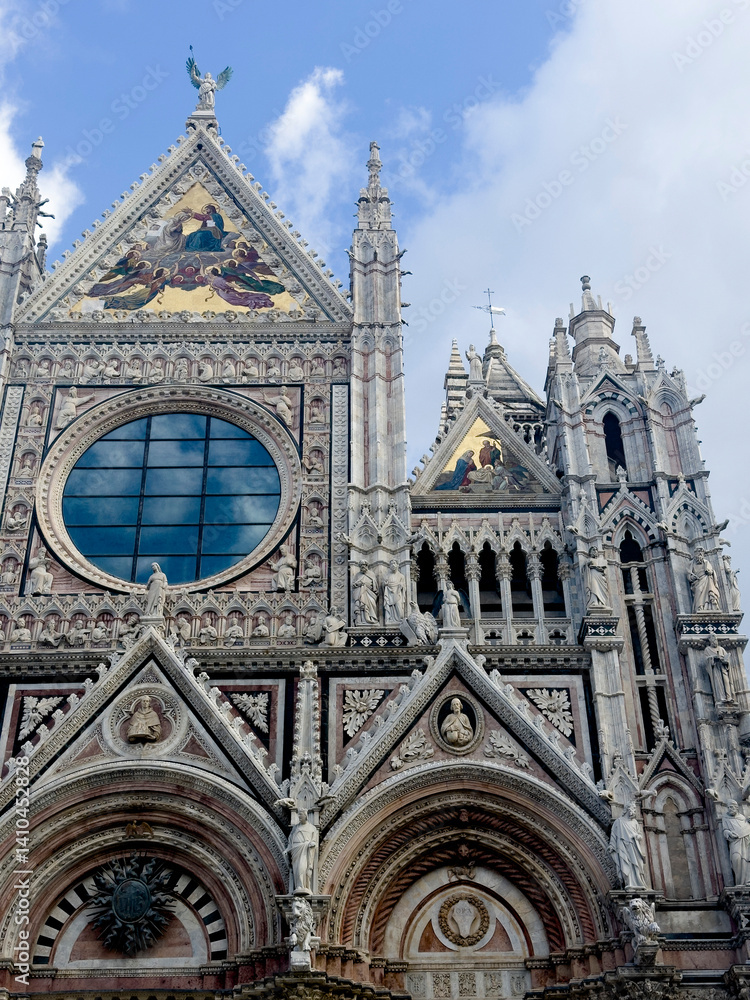 Obraz premium The Cathedral of Siena. Italy