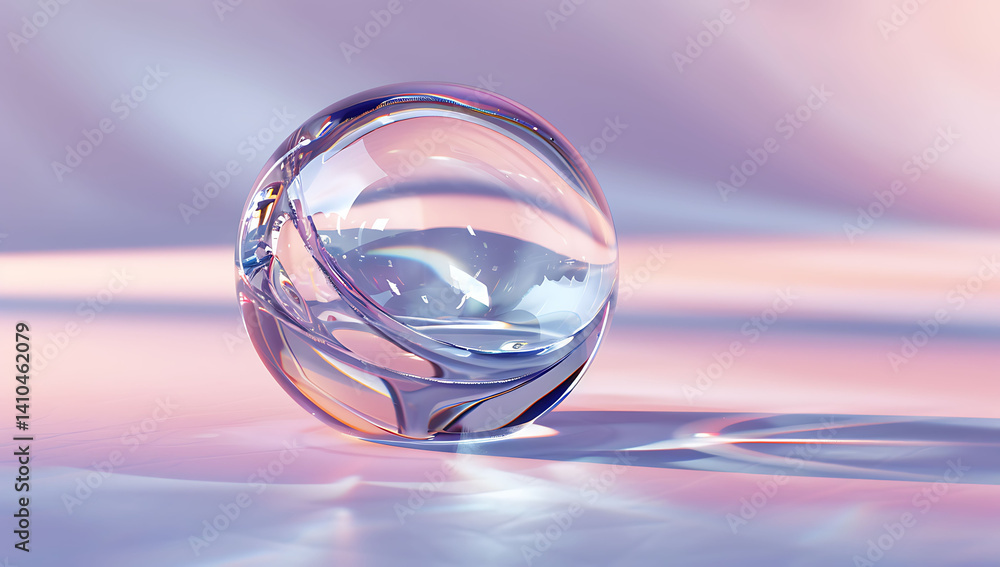 A clear glass water drop, with a light background, 3D rendering, high resolution, professional color grading, soft shadows, and minimal contrast for an elegant presentation. A clear glass water drop, with a light background, 3D rendering, high resolution, professional color grading, soft shadows, and minimal contrast for an elegant presentation.