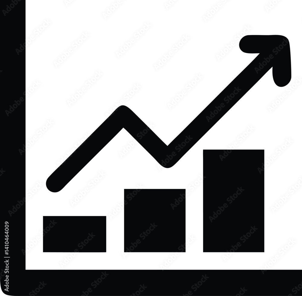 Growth Chart Upward Trend Growth Chart Upward Trend