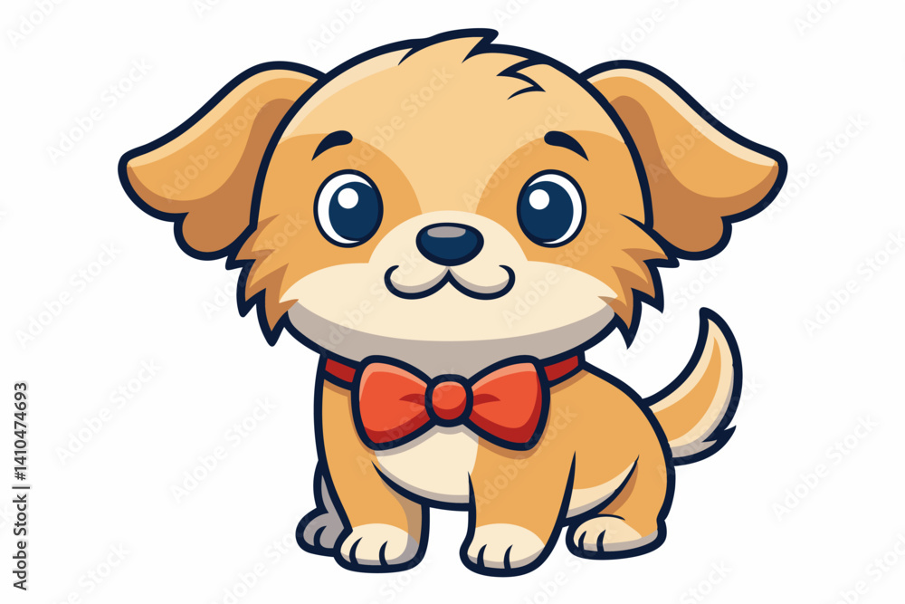 Fototapeta premium Adorable and colorful cute animal vector illustration perfect for children's books, nursery decor, educational materials, stickers, greeting cards, and cartoon-themed designs. Features charming animal
