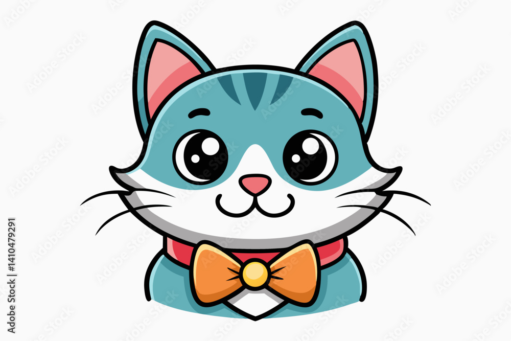 Obraz premium Adorable and charming cute animal vector illustration perfect for children’s designs, nursery decor, storybooks, educational materials, kids' clothing, and digital content. This high-quality, cartoon-