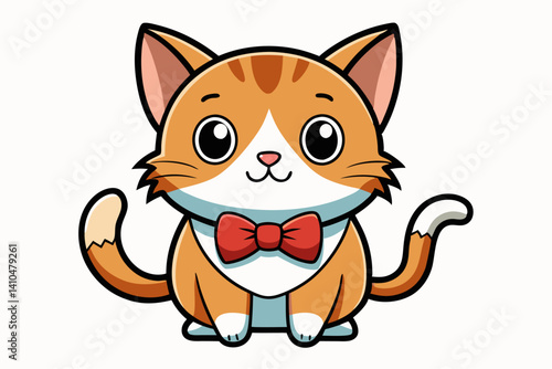 Adorable and charming cute animal vector illustration perfect for children’s designs, nursery decor, storybooks, educational materials, kids' clothing, and digital content. This high-quality, cartoon-