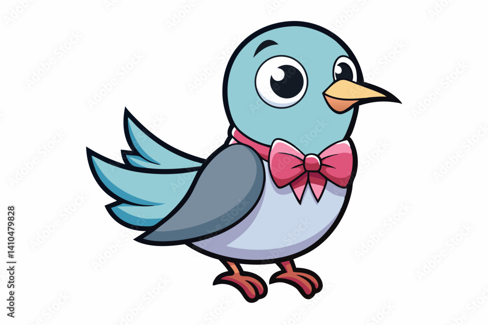 Obraz premium Adorable and charming cute animal vector illustration perfect for children’s designs, nursery decor, storybooks, educational materials, kids' clothing, and digital content. This high-quality, cartoon-