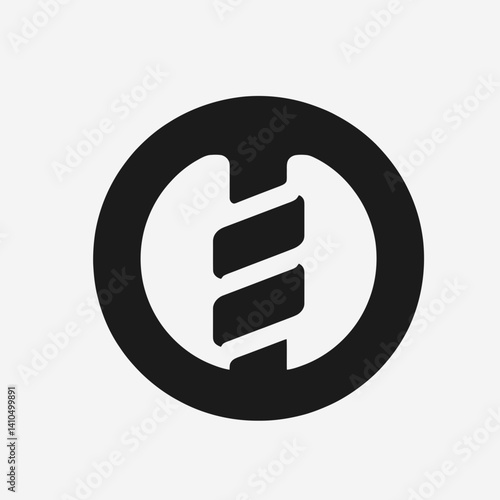 Screw Head Silhouettes in black on a white background