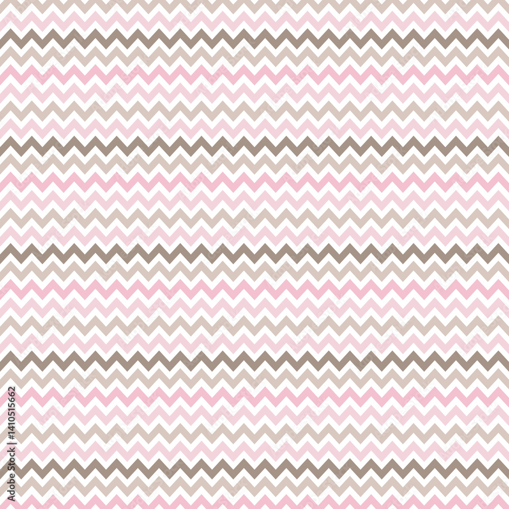 Pink Zigzag chevron pattern, stripe pattern, small corners at variable angles between two parallel lines jagged and fairly regular, a decorative pattern used in fabrics, floors and paneled wood. Pink Zigzag chevron pattern, stripe pattern, small corners at variable angles between two parallel lines jagged and fairly regular, a decorative pattern used in fabrics, floors and paneled wood.