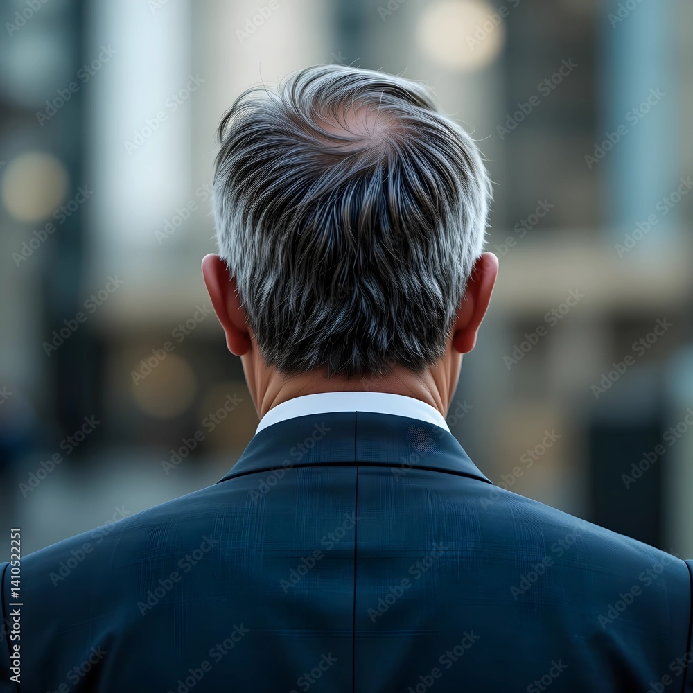 back view of business man back view of business man