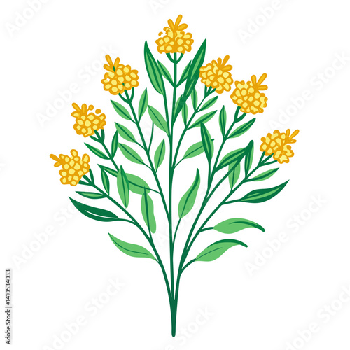 Lovely Goldenrod Bouquet Flower Design