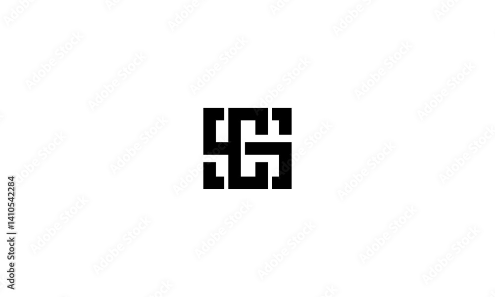 SC initial letter logo SC initial letter logo