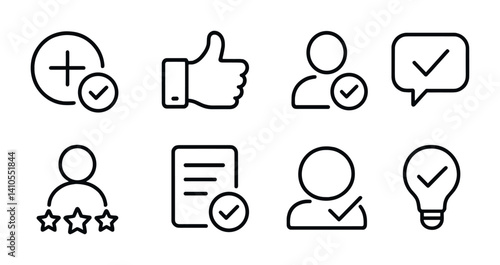 outline vector icons of touchscreen settings: sensitivity, calibration, palm rejection, screen protector, haptic feedback, input type, stylus support, gestures. set of line style icons in a modern,