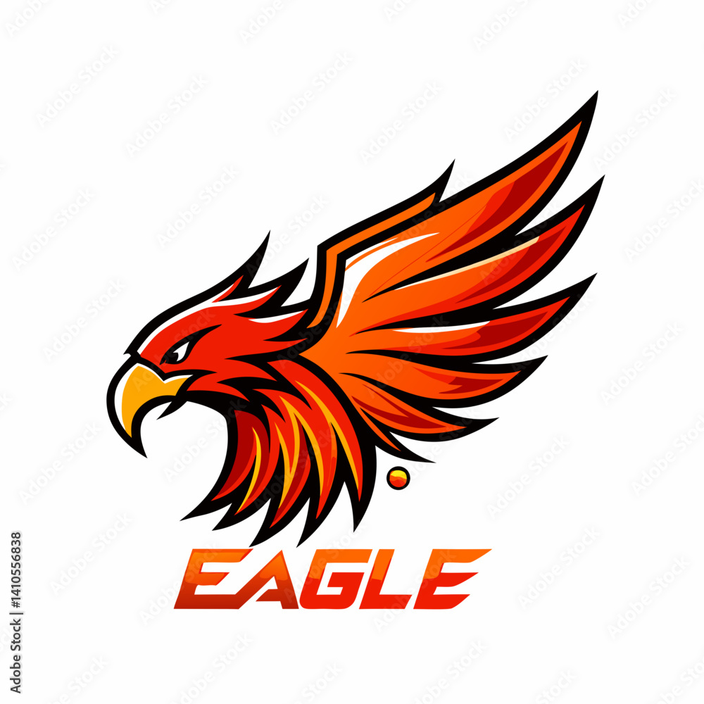 Fototapeta premium vector illustration of a rooster