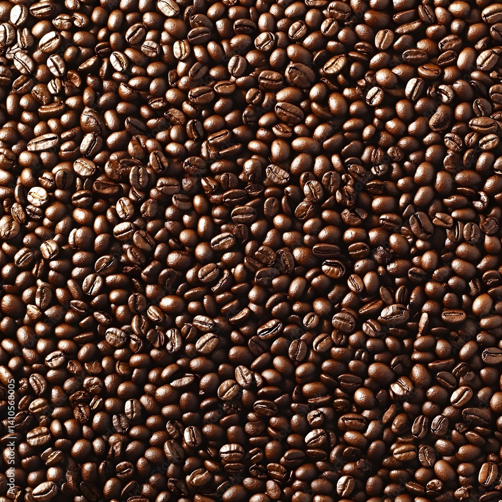 Roasted Coffee Beans Background Texture Roasted Coffee Beans Background Texture