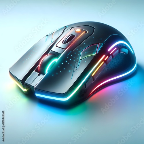 close up of a computer mouse