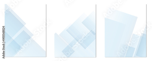 Colorful vector abstract modern wide banner background, blue vector gradient abstract background with shapes elements.