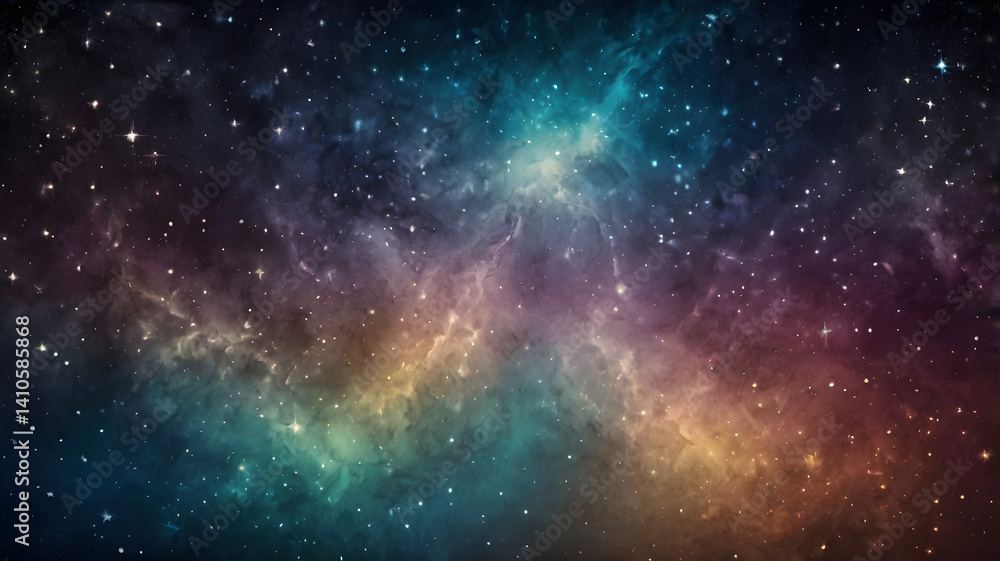 Fototapeta premium space background with stars