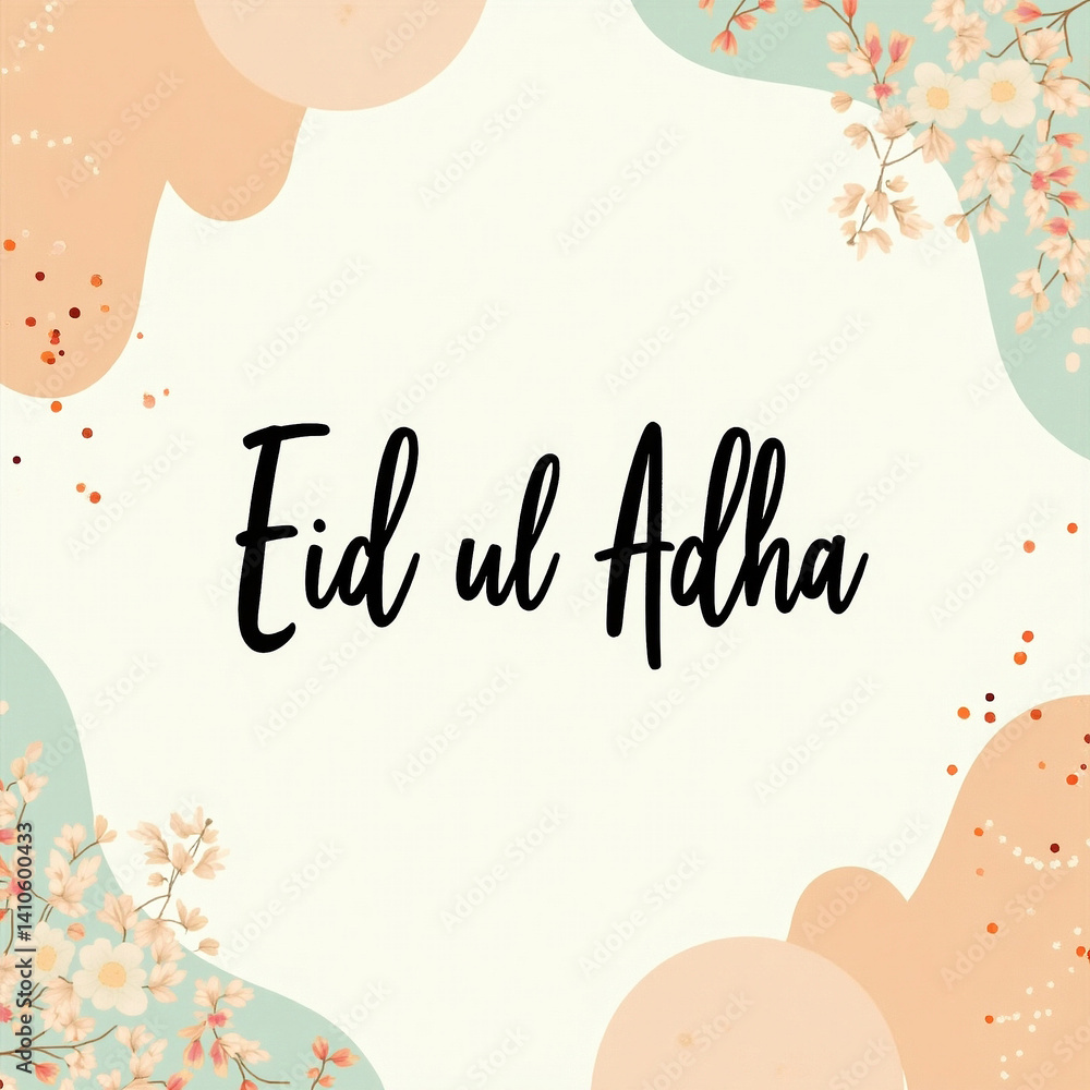 Fototapeta premium eid ul adha greeting card