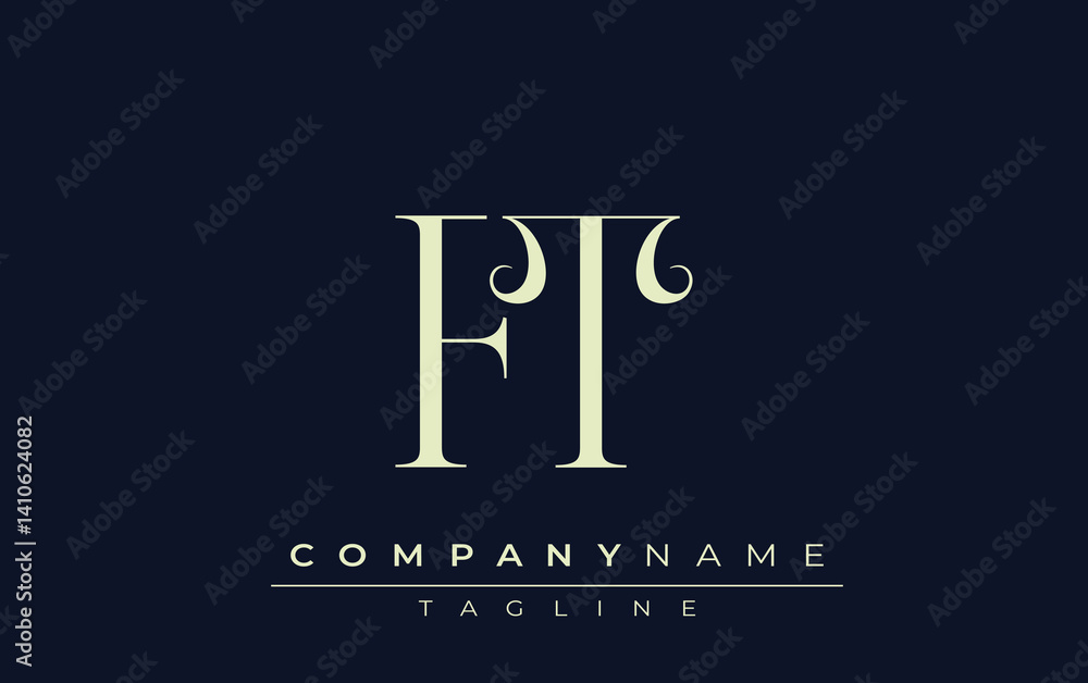 FT abstract Logo. Elegantly Designed Minimalist Monogram Logo with Stylish Lettering. Sophisticated and sleek minimalist monogram showcasing unique lettering design. FT abstract Logo. Elegantly Designed Minimalist Monogram Logo with Stylish Lettering. Sophisticated and sleek minimalist monogram showcasing unique lettering design.
