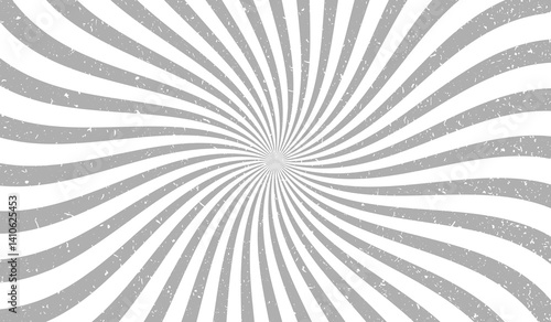 Ray sun light. Radial circle line. Sunburst background. Pattern starburst. Comic beam lines. Sun effect rays. Abstract firework. Concentration stripe. Cartoons beams curve style. Vector illustration