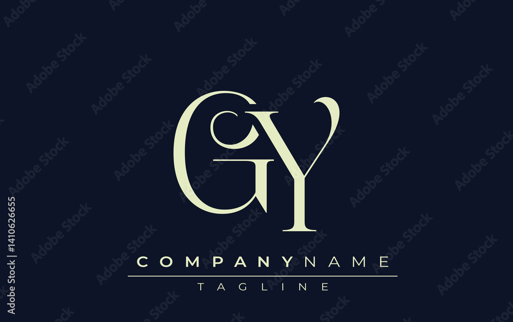 GY abstract Logo. Elegantly Designed Minimalist Monogram Logo with Stylish Lettering. Sophisticated and sleek minimalist monogram showcasing unique lettering design. GY abstract Logo. Elegantly Designed Minimalist Monogram Logo with Stylish Lettering. Sophisticated and sleek minimalist monogram showcasing unique lettering design.