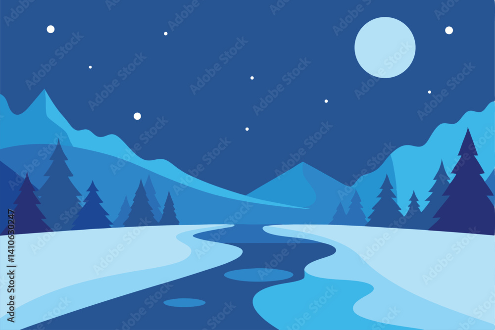 winter landscape with snow winter landscape with snow