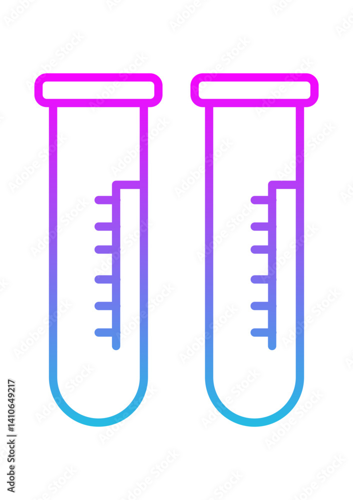 Test Tubes Icon Test Tubes Icon