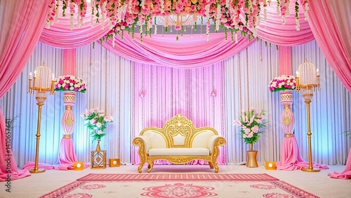 Pastel Hues of a Traditional Indian Wedding Ceremony