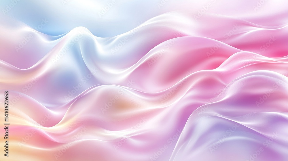 Obraz premium Abstract gradient wallpaper design featuring a crazy rainbow