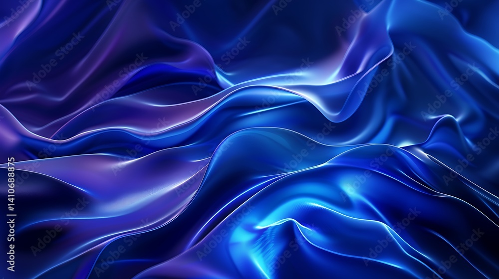 Obraz premium Elegant Abstract Fluid Designs in Soft Hues and Bold Gradients: A Modern Visual Collection