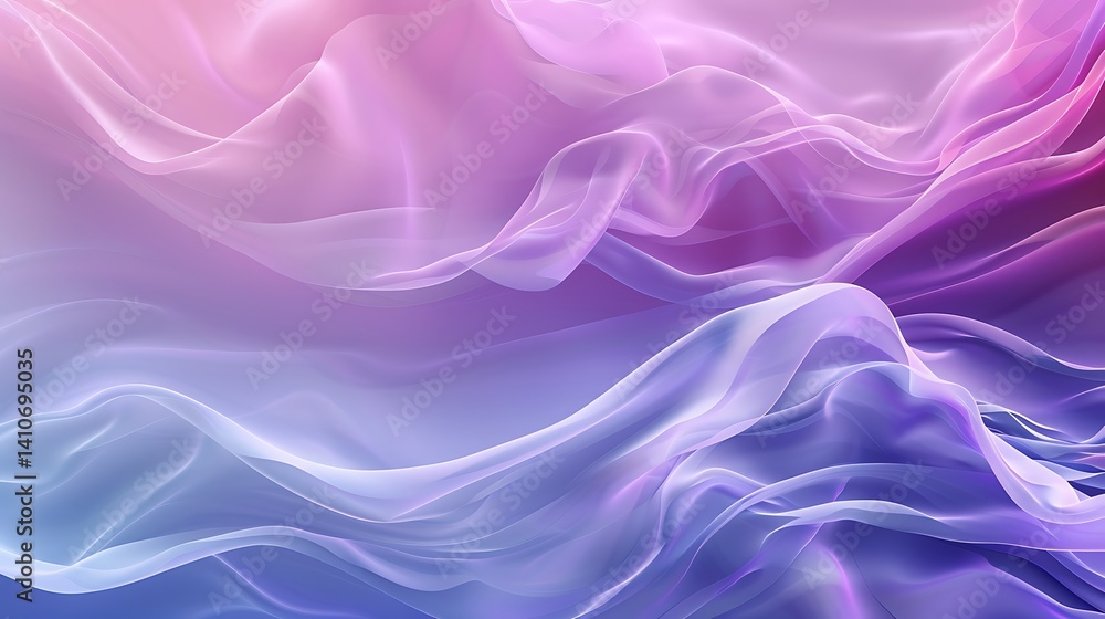 Obraz premium Elegant Abstract Fluid Designs in Soft Hues and Bold Gradients: A Modern Visual Collection