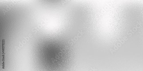 Silver foil leaf texture vector background