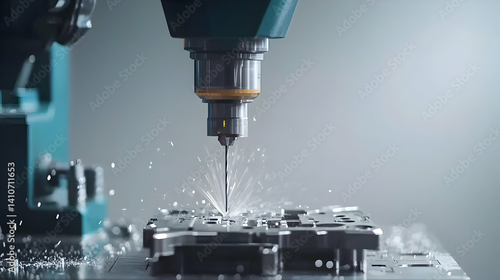 Precision Manufacturing Machine With Water Spray Precision Manufacturing Machine With Water Spray