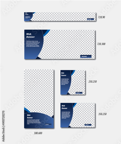 this is a clean clear and modern web banner design