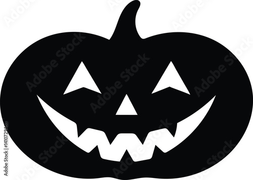Halloween pumpkin vector illustration