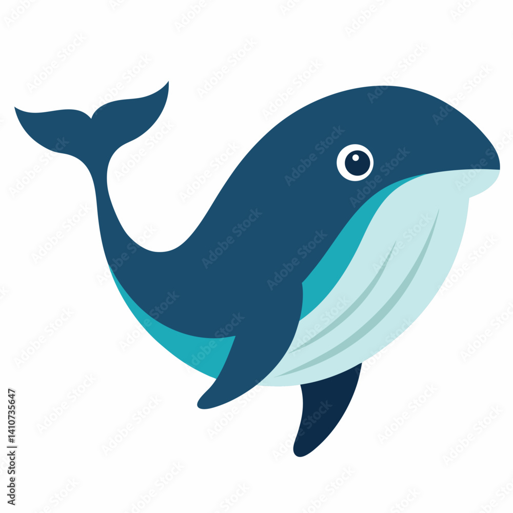 Whale Head Vector Illustration | Animal Graphic Design File Whale Head Vector Illustration | Animal Graphic Design File