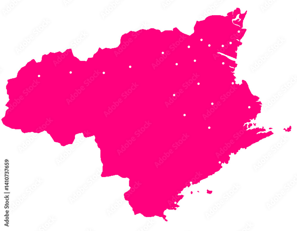 徳島県 地図 マゼンタ 斑点 イラスト 徳島県 地図 マゼンタ 斑点 イラスト