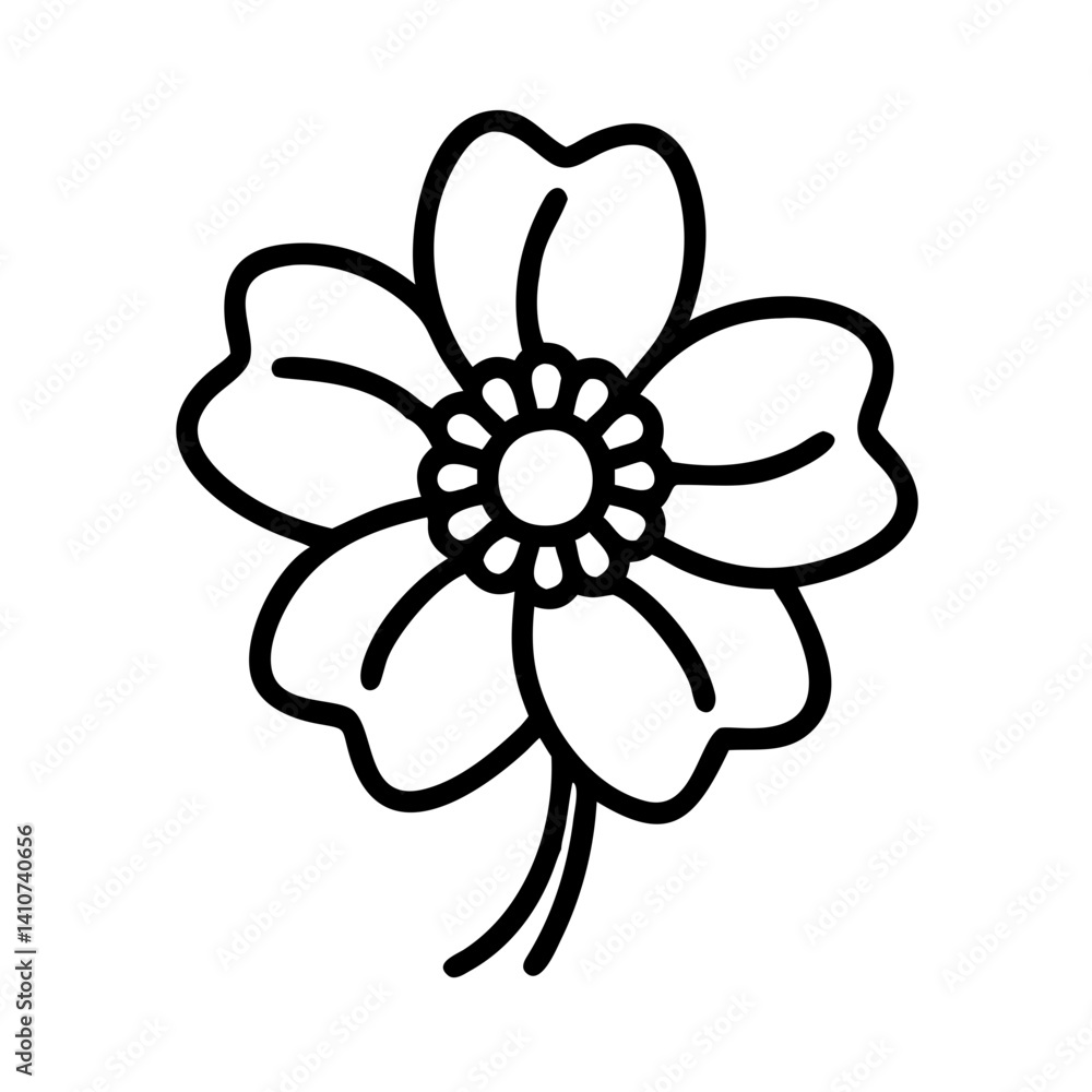 japanese anemone flower line drawn vector art - illustration japanese anemone flower isolated transparent background japanese anemone flower line drawn vector art - illustration japanese anemone flower isolated transparent background