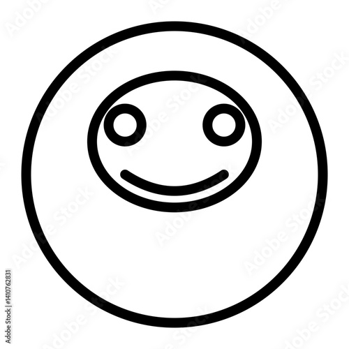 Astronaut Helmet Line Icon