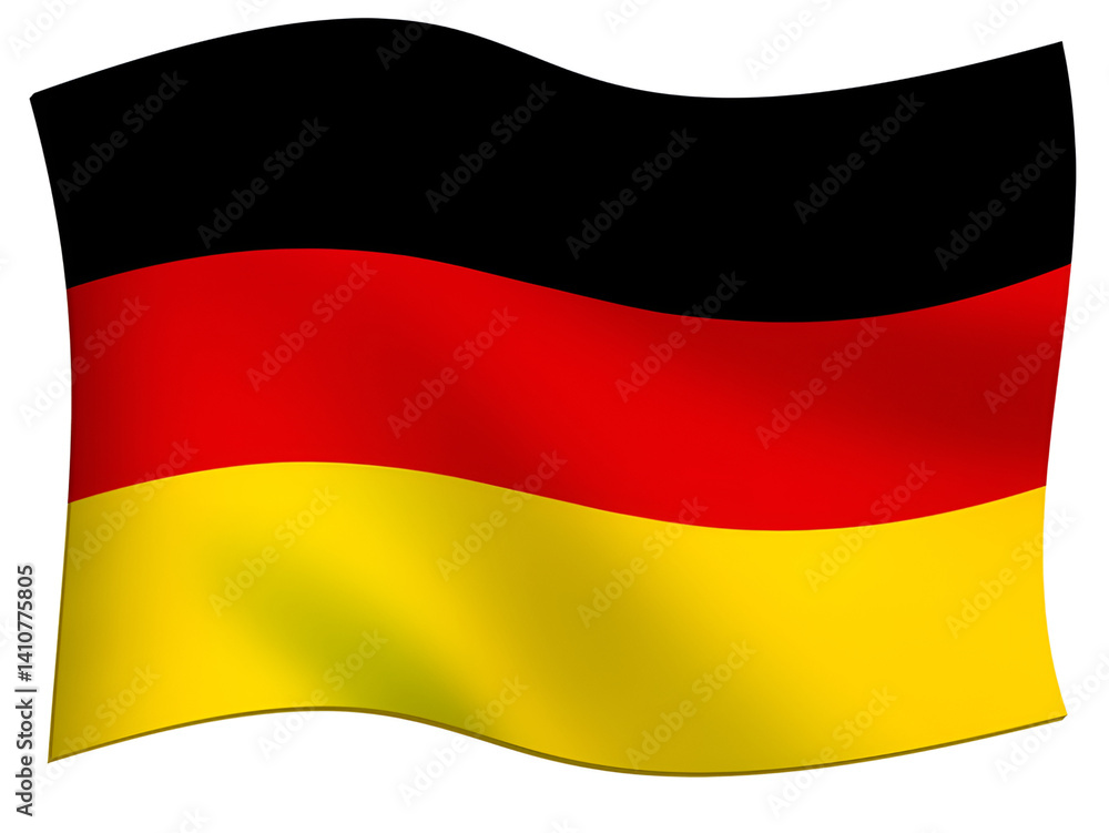 Naklejka premium flag of germany