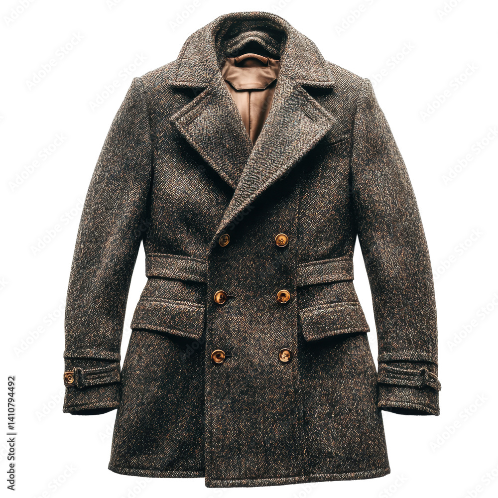 Coat isolated on transparent background. Coat isolated on transparent background.