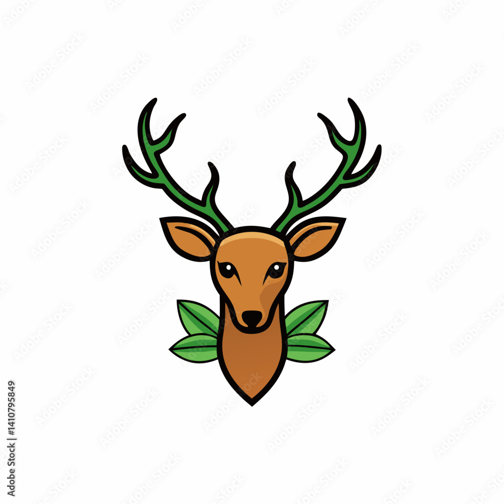 deer head vector deer head vector