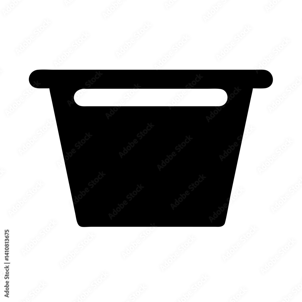 clothes basket icon isolated on white background clothes basket icon isolated on white background