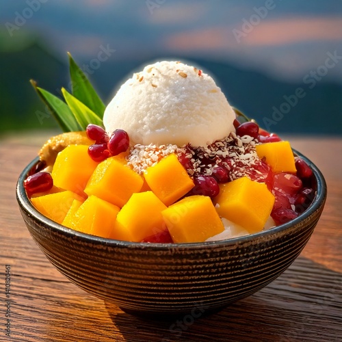 Jeju's Hidden Jewel: A must-try 'Bosobosong Snow Shaved Ice' as a child, why is it going viral? What is the secret ingredient?