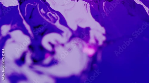 Marblink, Ink Drop, Purple, Water, Light, Black Light Wind, Ink, Dripping, Ripple, Oil Film, Colorful, C-UP, HS, Soft Focus