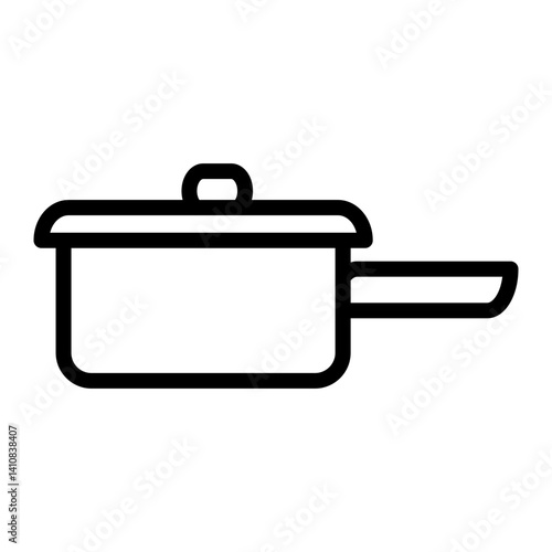 Saucepan Line Icon