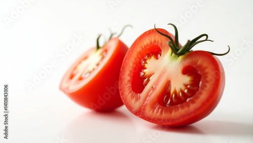 Wallpaper Mural tomato on white background Torontodigital.ca