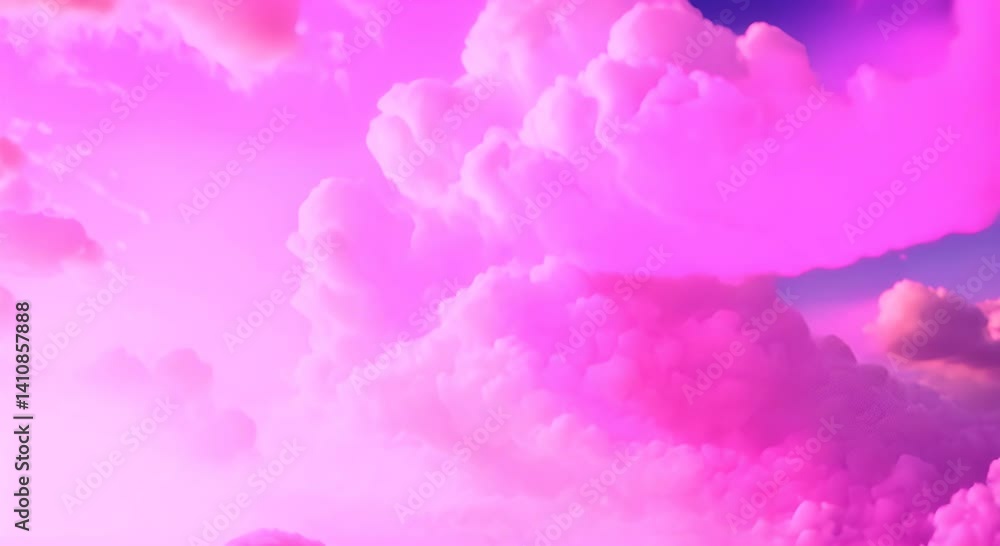 Magical pink pastel clouds moving in the wind Sunset colorful landscape Abstract pink clouds close up video footage Fantasy sunrise sunlight design 4K Magical pink pastel clouds moving in the wind Sunset colorful landscape Abstract pink clouds close up video footage Fantasy sunrise sunlight design 4K