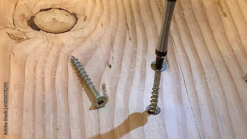 Square drive screw driving