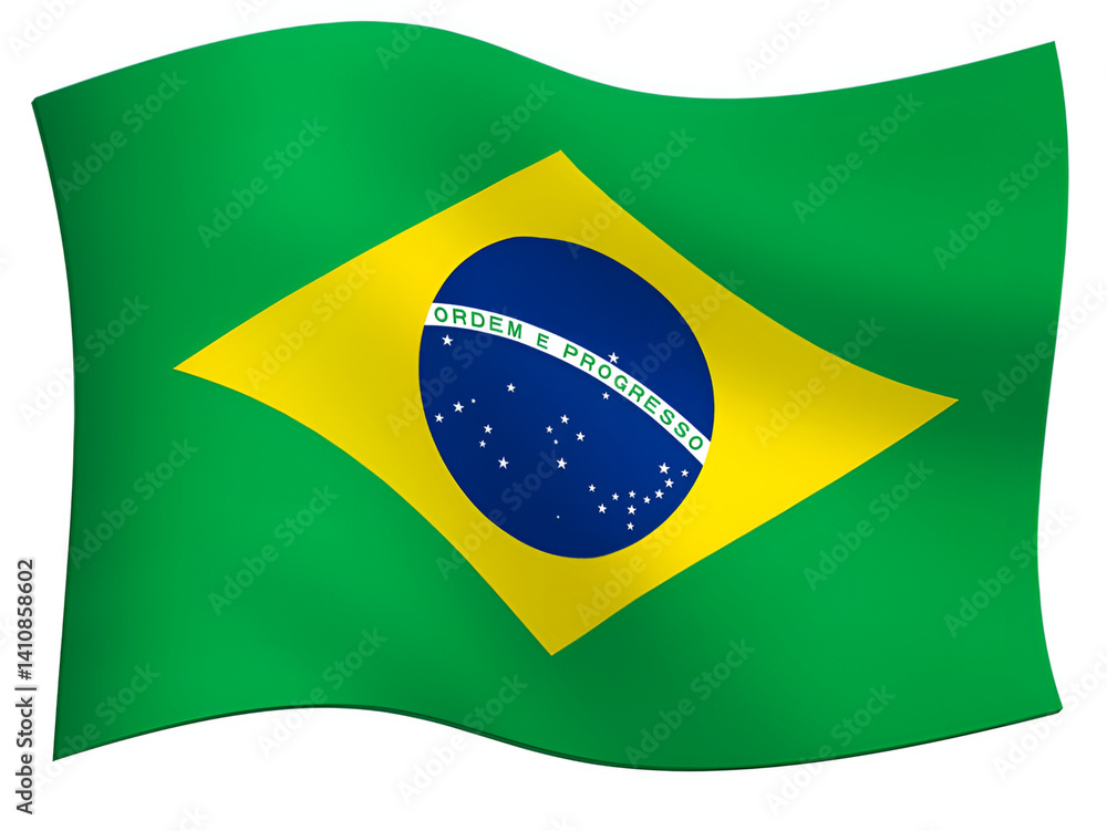 Fototapeta premium flag of brazil