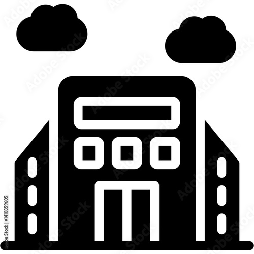 Building Glyph Icon